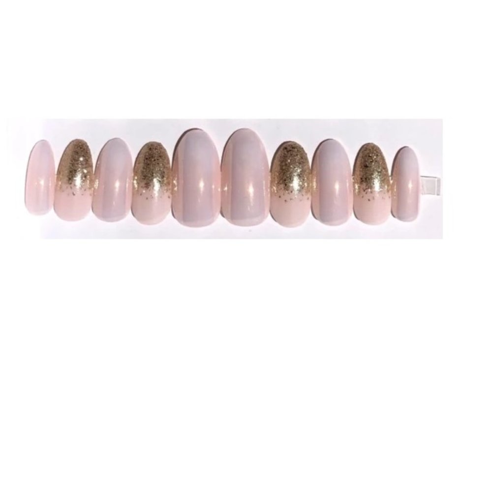 Pink & Gold Glitter